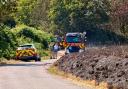 Live updates as multiple fire crews tackle blaze in field