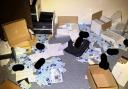 What John claims he found inside Durban House in Bognor Regis