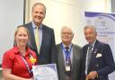 Medi Tech Trust held its Community Initiative Presentation in Uckfield with the support of the Lord Lieutenant of East Sussex Mr. Andrew Blackman CStJ.