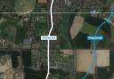 The project involves re-routing the A29 east of its current position