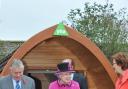 Rolling South Downs perfect backdrop for Queen's opening of youth hostel