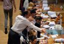 Counting of the EU referendum in Brighton and Hove