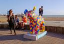 Process Pup the Snowdog on Brighton seafront Picture: Simon Dack