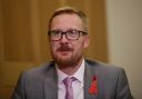 Lloyd Russell-Moyle, Labour MP for Brighton Kemptown, during an interview with the Press Association at Portcullis House, London, where he spoke about his HIV Positive status..