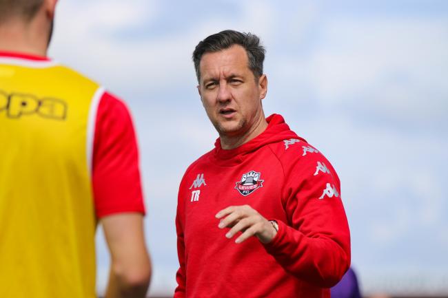Lewes manager Tony Russell admits they are going to have fight hard in the first half of the season as the players get use to the new style of play. Picture: James Boyes