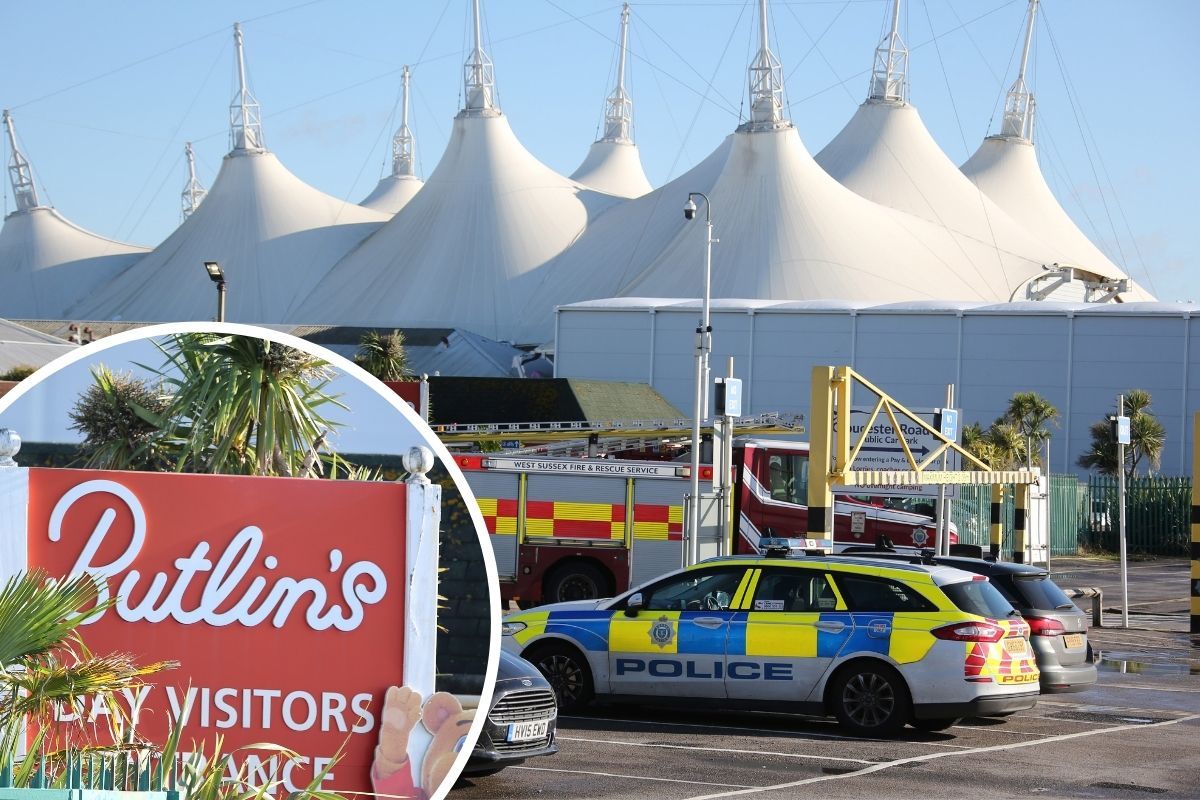 Pictures: Butlins Bognor Regis Resort evacuated as ‘controlled explosion’ carried out