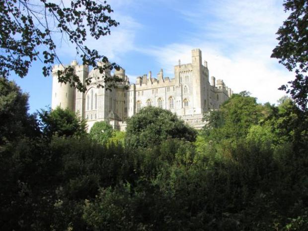 The Argus: They will walk past Arundel Castle.