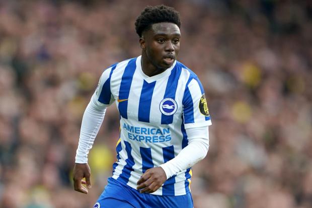 The Argus: Brighton and Hove Albion defender Tariq Lamptey was linked with a move to Manchester United