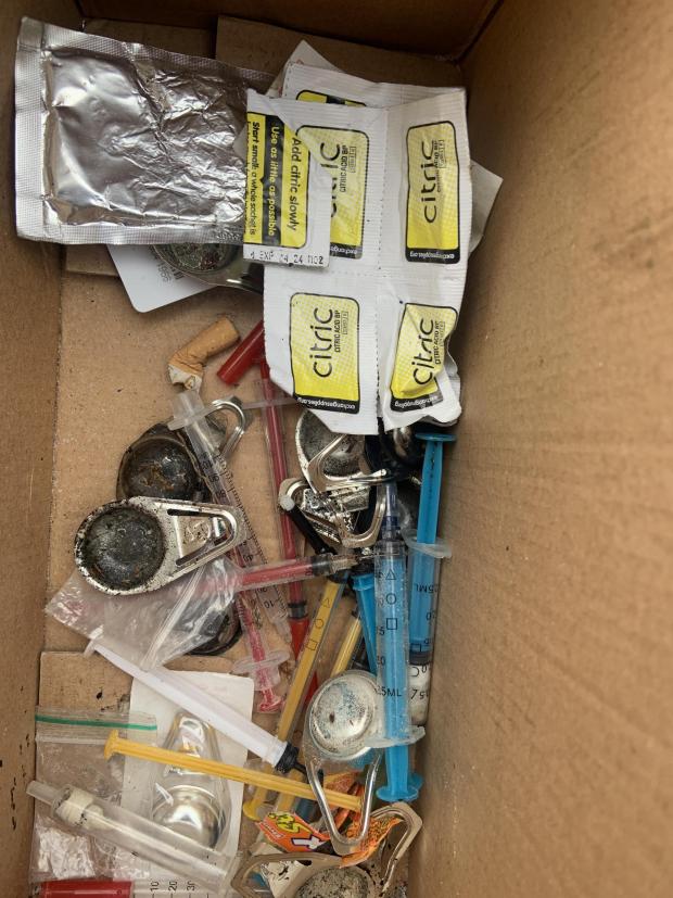 The Argus: Syringes and drug equipment has been dumped in Brighton