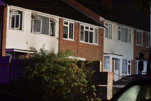 The Argus: Firefighters were called to the fire on Timberley Road in Eastbourne at 5.17pm on Monday. Credit: Dan Jessup 