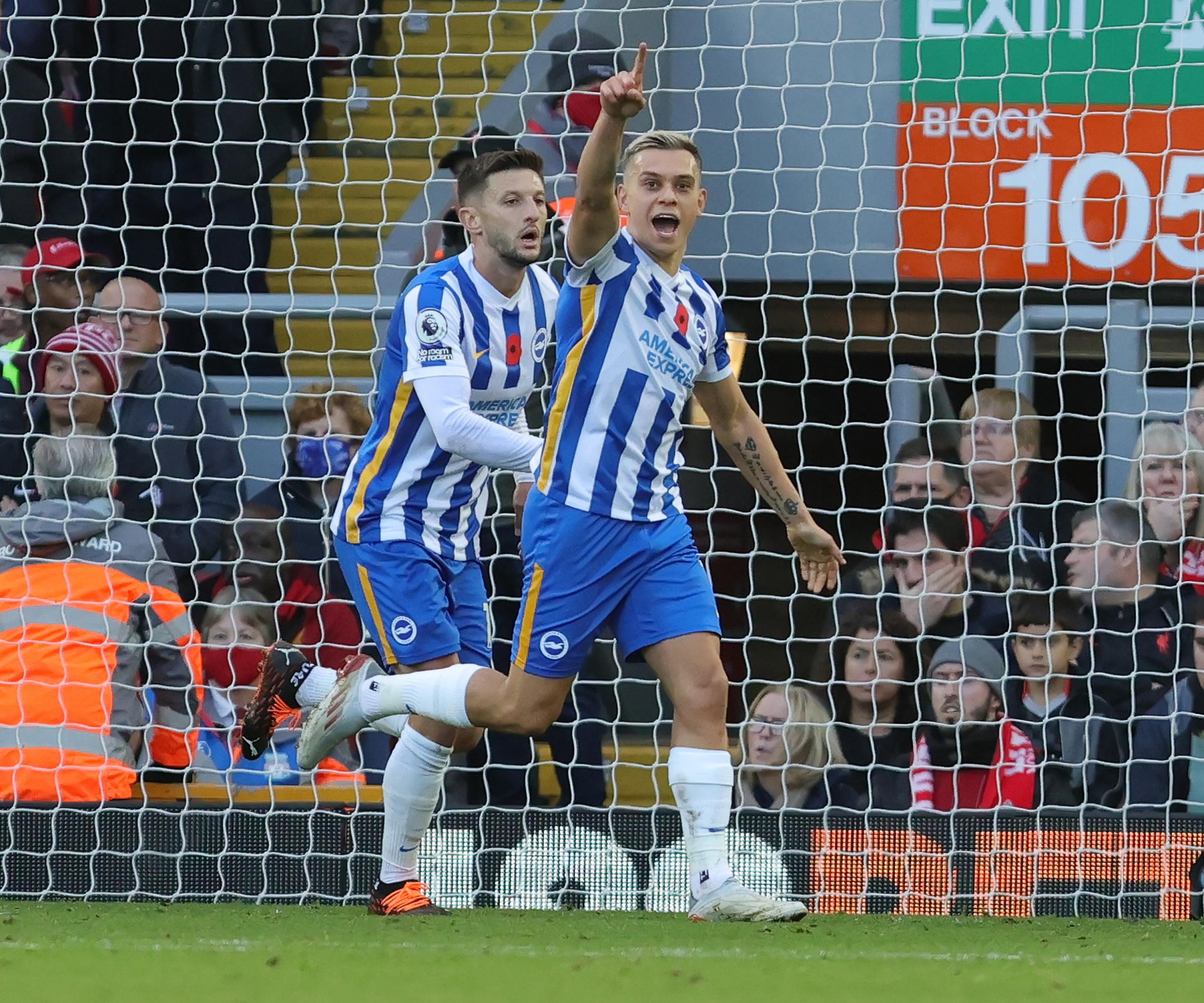 Brighton draw at Liverpool shows why future is bright