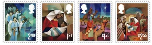 The Argus: The illustrations warmly reflect the Biblical story of the Nativity. (PA)