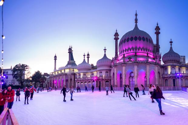 The Argus: The ever-popular Brighton Pavilion ice-rink opened this week, for the tenth year in succession and this year, the rink is entirely wind and solar-powered. The attraction will be open to the public until January 19th.