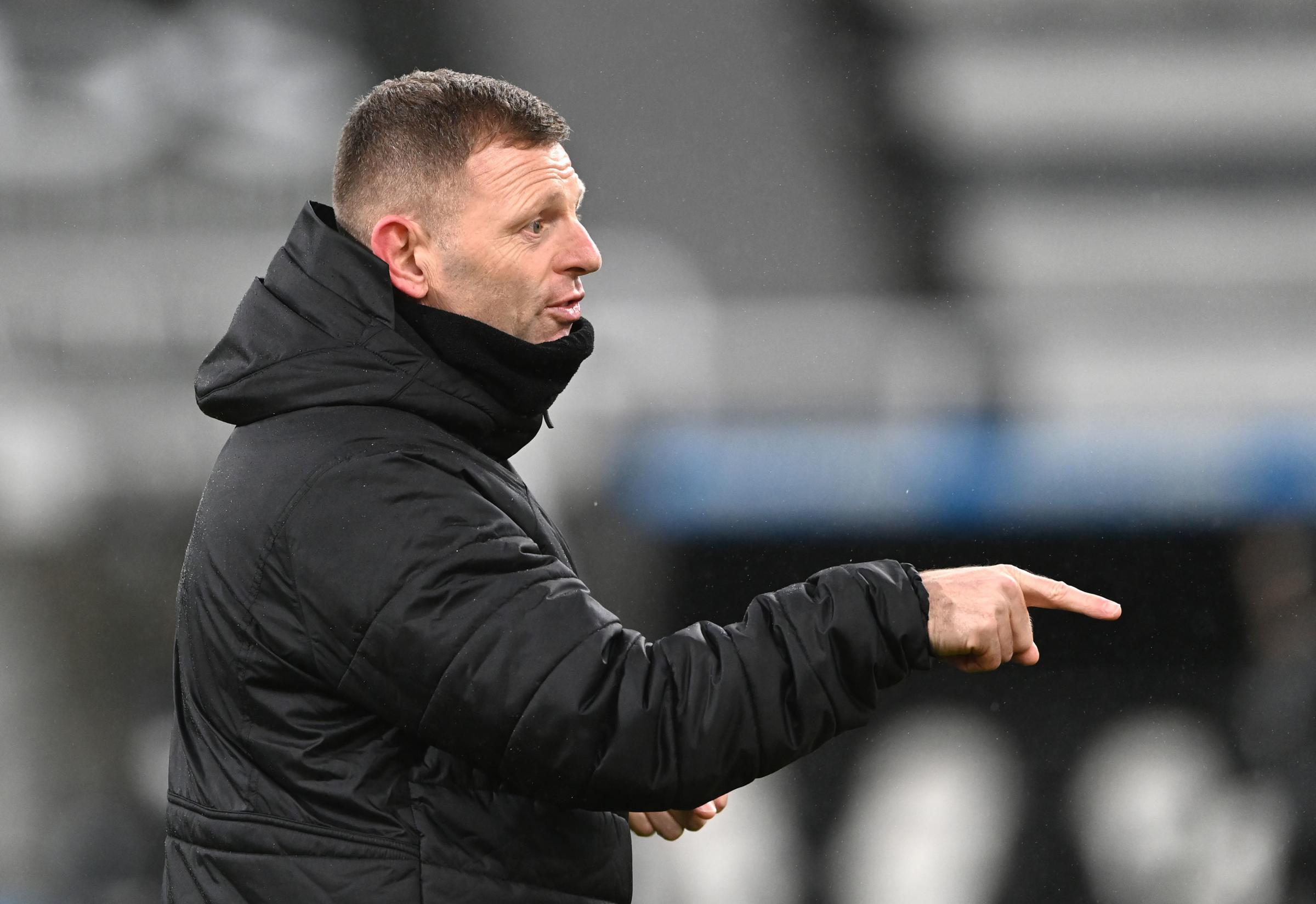 Brighton will face caretaker Newcastle boss Graeme Jones