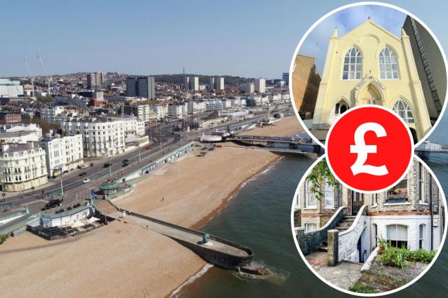 Properties in Brighton for £250,000