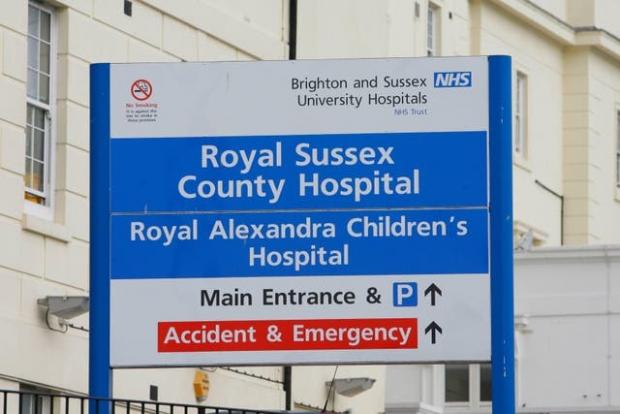 The Argus: Royal Sussex County Hospital in Brighton 
