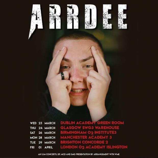 The Argus: ArrDee tour poster 