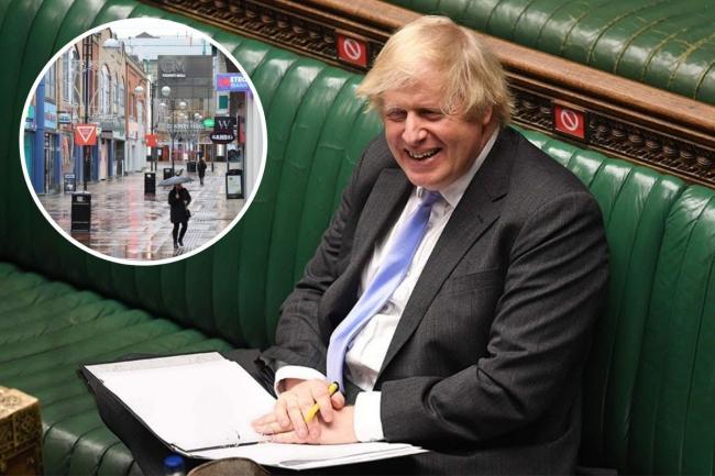 Boris Johnson laughs at MP after calls for Sussex town to become a city