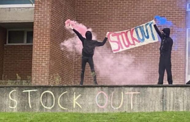 The Argus: Protests at the University of Sussex 