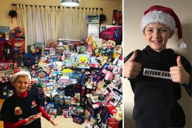 Boy, 13, to hang off cliff for 24 hours in fundraiser to buy sick children Christmas presents