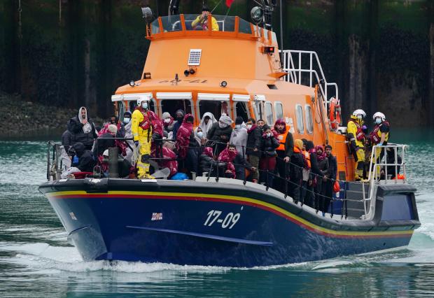 The Argus: The RNLI came under fire for saving migrants in the summer