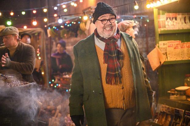 The Argus: Call the Midwife Christmas Special - Cliff Parisi as Fred Buckle. Picture: PA/BBC