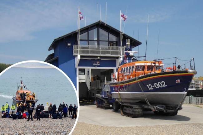 Hastings RNLI lifeboat volunteers ‘blocked’ by angry fisherman who don’t want migrants coming ashore