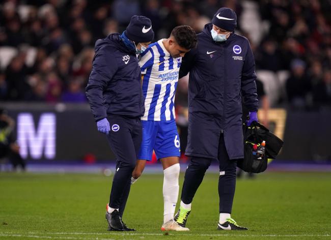 Brighton and Hove Albion forward Jeremy Sarmiento will reportedly miss the next three to four months of action after surgery on his hamstring