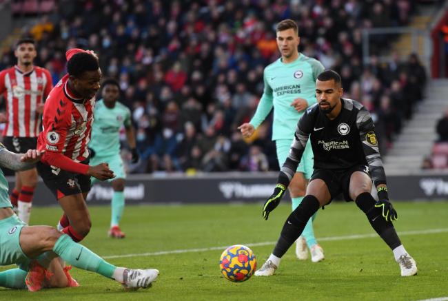 Robert Sanchez made some important stops against Southampton in the Premier League fixture, credit Liz Finlayson