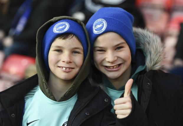 The Argus: Two happy fans