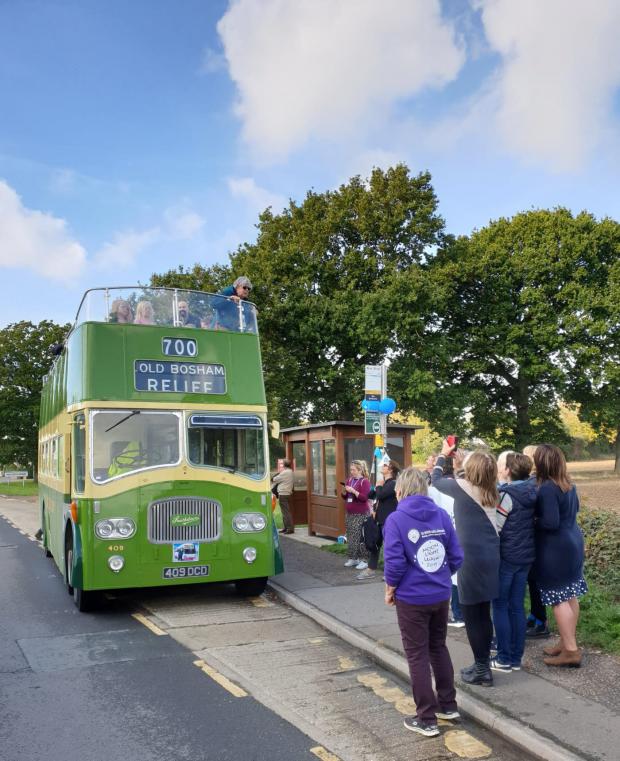 The Argus: Penny got an open-top bus for the last leg of her trip