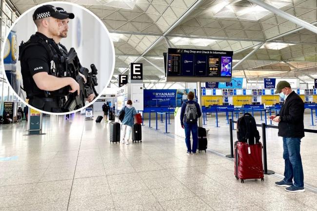 Terror suspect arrested at airport