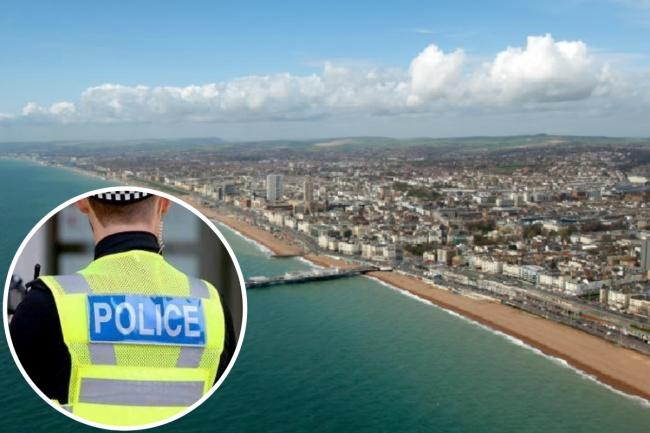 The Brighton and Hove Albion player was arrested on the seafront