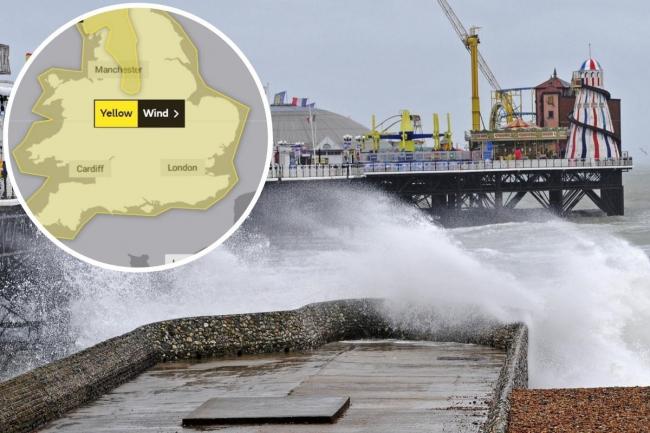 Weather warning: High winds expected to cause travel disruptions