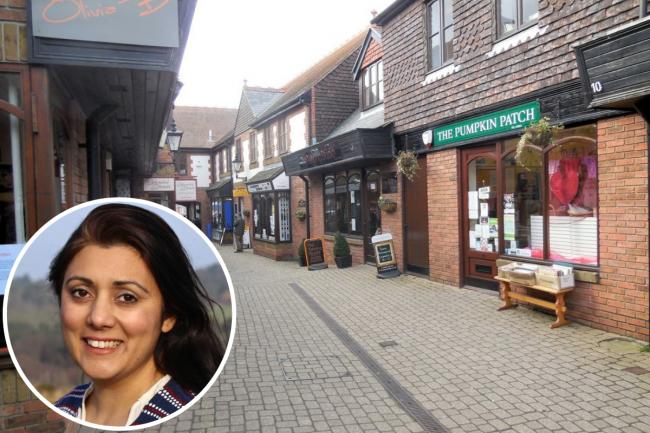 Nusrat Ghani, MP for Wealden, is supporting this year’s Small Business Saturday. Photo: Paul Gillett/geograph