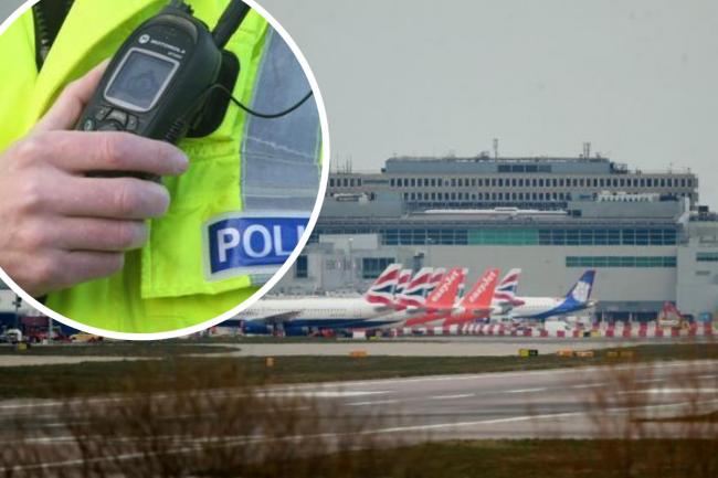 Police responding to ongoing incident at Gatwick Airport.