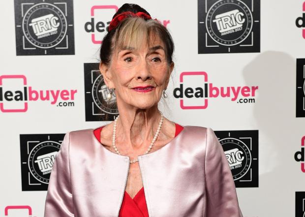 The Argus: Best known as Eastender Dot Cotton, Actress June Brown, has been awarded an OBE. Picture: PA