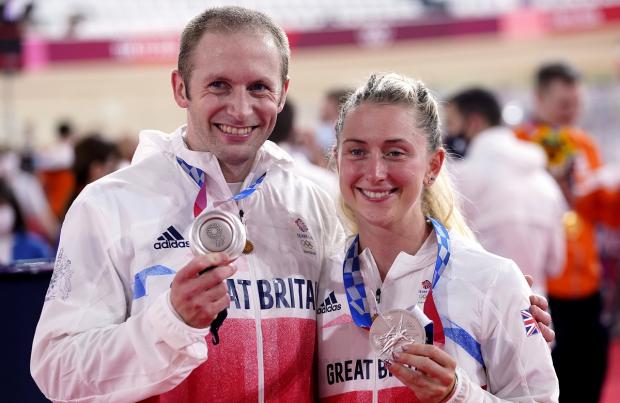The Argus: Jason and Laura Kenny are receiving a knighthood and damehood. Picture: PA