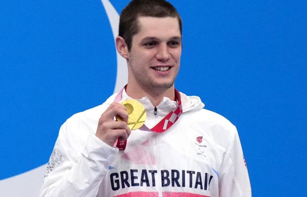 The Argus: Reece Dunn has been made an MBE for services to swimming. Picture: PA