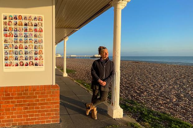 The Argus: Sussex-based artist Katie Sollohub has brought her work to Worthing
