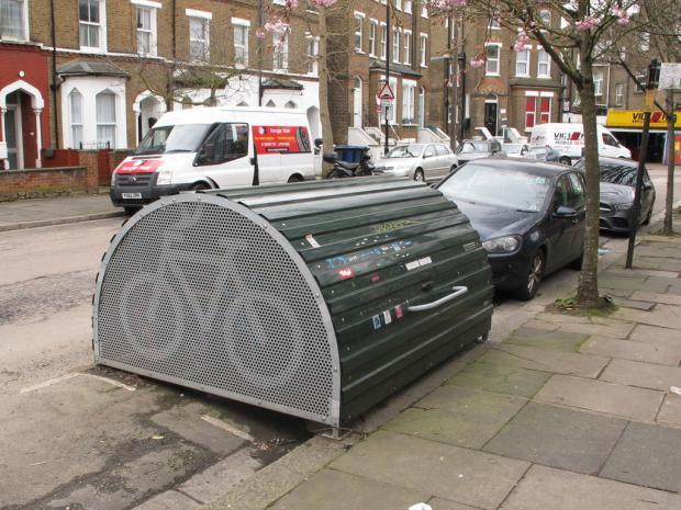 The Argus: The same design of bicycle hangars have been a success in London