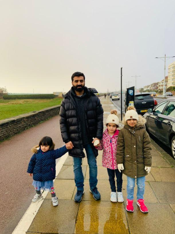 The Argus: From left, Mahnoor, Naimat, Hurmat and Hina in Hove