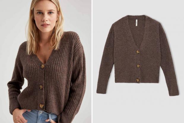 The Argus: V Neck Button Detailed Knitwear Cardigan. Credit: Defacto