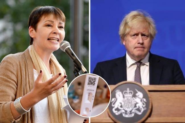 ‘What on earth is this government thinking?’ – Caroline Lucas hits out at rumoured Covid plans