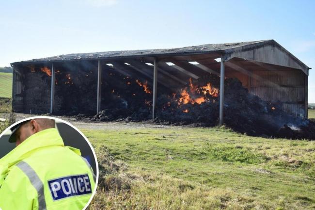 Man, 18, arrested after series of deliberate barn fires