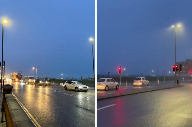 Broken traffic lights are causing severe delays on the A259