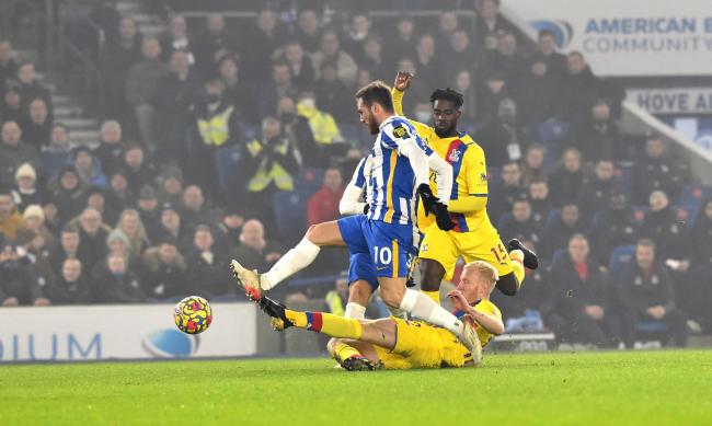 Alexis Mac Allister impressed in midfield as Brighton drew with Crystal Palace