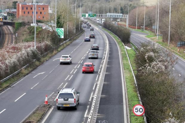 The Argus: One lane has been closed off on the A27