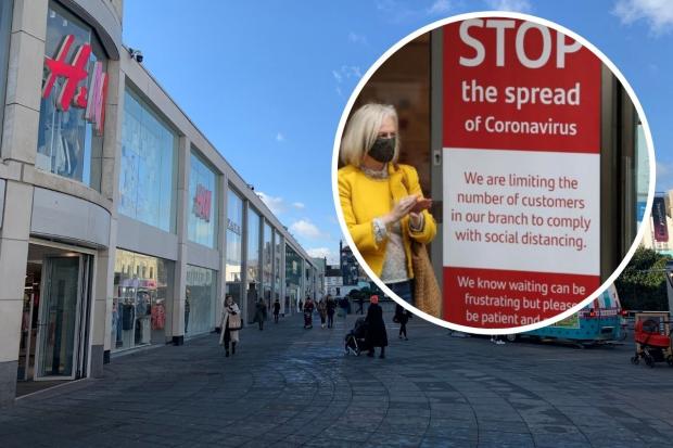 The Argus: Shoppers in Churchill Square give their views on restriction easings