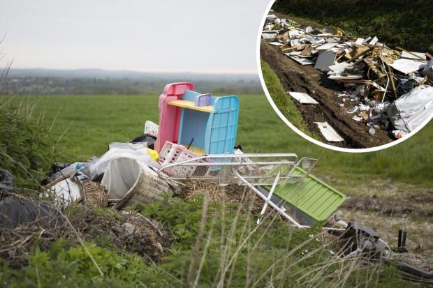 ‘An unwelcome blight on our countryside’ – warning as fly-tipping increases